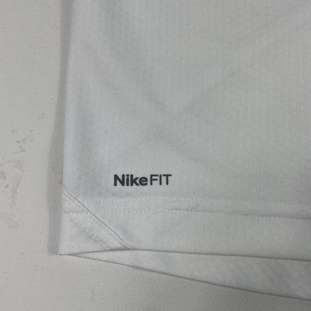 Michigan State Spartans Shirt Mens XL White NCAA‎ Football NikeFIT Golf Polo - Picture 12 of 16